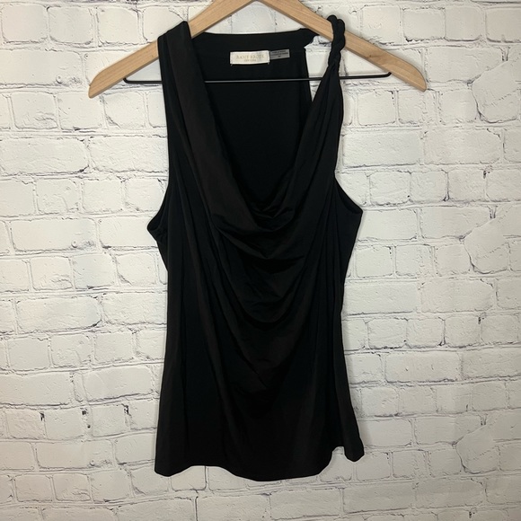 Ramy Brook Bryce Cowl Neck Tank Top Black Size Small NWOT - Picture 5 of 11